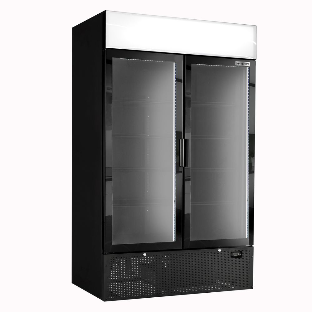 VITRINE A BOISSON FULL BLACK 2 PORTES VITREE – Image 3