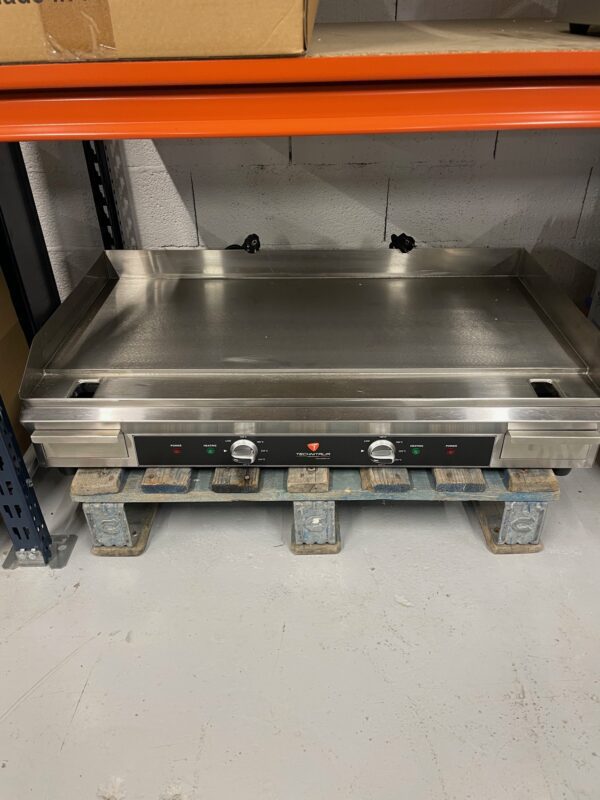 PLANCHA REVETEMENT CHROME 2 ZONES DE CHAUFFE 2X 220V/ 5400W/90cm – Image 3