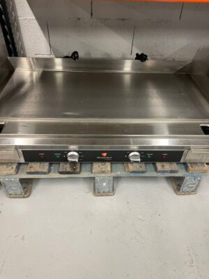 PLANCHA REVETEMENT CHROME 2 ZONES DE CHAUFFE 2X 220V/ 5400W/90cm