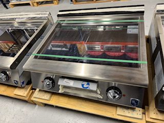 PLAQUE DE CUISSON FRY TOP / 2 ZONES DE CHAUFFE / REVETEMENT CHROME / 380V – Image 3