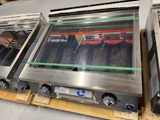 PLAQUE DE CUISSON FRY TOP / 2 ZONES DE CHAUFFE / REVETEMENT CHROME / 380V – Image 4