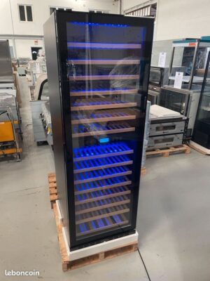 CAVE A VIN 160 BOUTEILLES / DOUBLE ZONE CLIMATIQUE